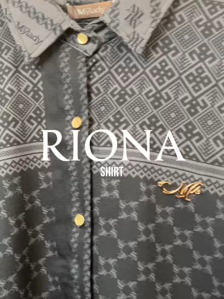New product just dropped! 🌸 Meet Riona Shirt  a blend of elegance and comfort designed for your effortless everyday look. Simple, timeless, and oh-so-easy to style. 🤍#myladyhijab #Kemejamotif #promoguncang1111