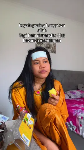 Agak mendingan apalagi kalo 1M dah sembuh langsung😌