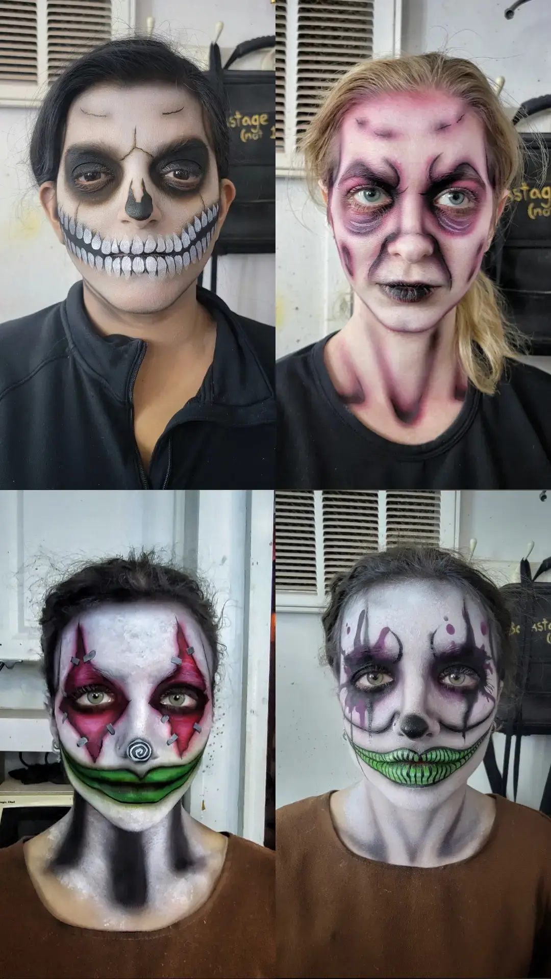 Its always so fun to see the progress of when the season starts to when it ends. This year was no different other than my end goal this year is to keep the momentum going. #tiktokhalloween #halloweenmakeup #mua #makeupartist #fyp 