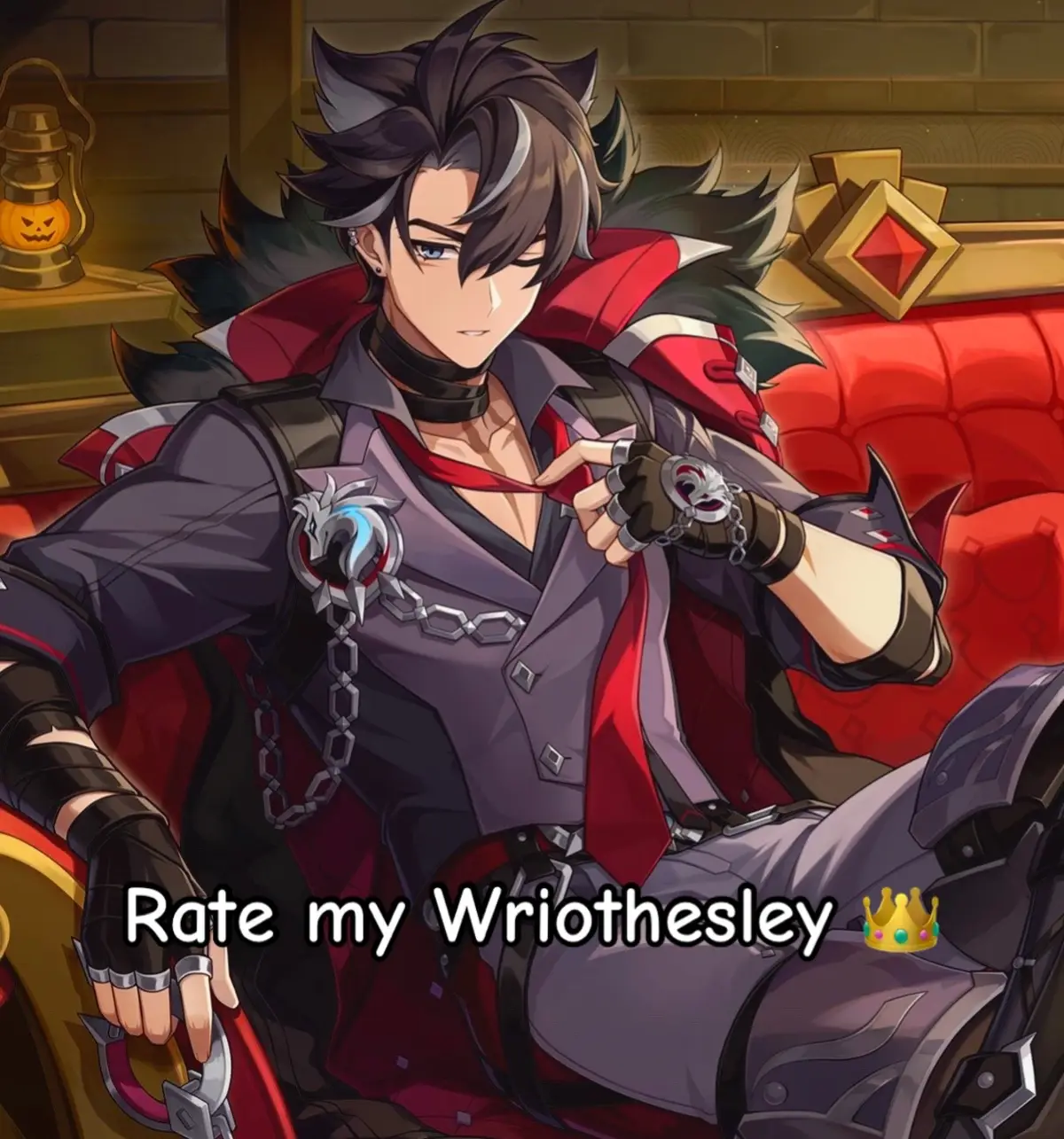 ALL THE WRIOTHESLEY MAINS RAISE🗣️ Finally here’s the updated Wrio Build. Rank 1 and I can safely say I am done!. Also as for the weapon I gotta say nefer’s weapon (Reliquary of Truth) is soo insane especially in melt teams if you have the weapon definitely give it a try it’s so much fun  To The Lord of the Fortress of Meropide Wriothesley 👑🗣️ #wriothesleyfyp #wriothesleyshowcase #genshinfyp #fyp #wriothesleygenshinimpact 