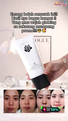 Emang boleh semurah ini!!🤭😍#facialwash #facewash #chalonesefacialwash #chaloneseskincare #rekomendasiskincare #wajahcerah #freshlook #gentlefacewash #sabuncucimuka #bpomdanhalal✅ #skincareroutine #foryourbeauty #skincareviral #ForYourBeauty #promogajian #paydaysale #fyp #pestagajian #skincarecowok