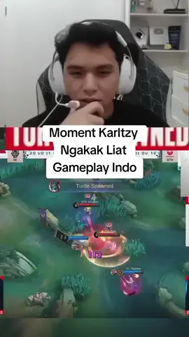 Moment Karltzy Ngakak Liat Gameplay Indo #MLBB9TH #MLBB #TerompetBangBang 