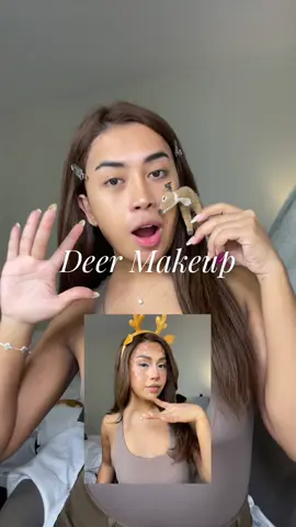 becoming mother deer 🦌 #makeup  makeup highlights  @d'Alba Ph serum @Issy Cosmetics eyeshadows @Dala Global x @tonisiaa on ig brushess @Kiko Milano Philippines bronzer @Fenty Beauty lipliner #halloweenmakeup #deermakeup #beautyph 