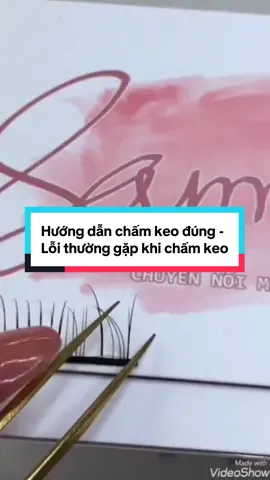 Các lỗi thường gặp khi châm keo #noimi #hocnoimicoban #hocnoimi #hocnghemi #sambeautyacademy 