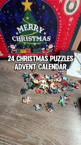 #adventcalendar #christmaspuzzles #tiktokshopfinds #holidayfun  #woodenpuzzles #creativehobby #holidaytradition #cozychristmas  #24daychallenge #christmascountdown #giftguide2025 #fyp  #christmasdiy #puzzlelovers #festivefun #holidaydecor  #FamilyFun #creativechristmas #mindfulhobbies #buildtok 