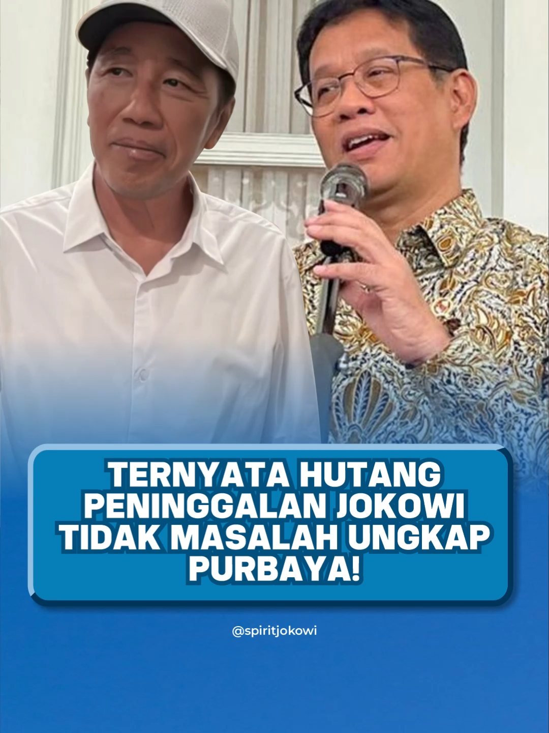 TERNYATA HUTANG PENINGGALAN JOKOWI TIDAK MASALAH UNGKAP PURBAYA! SIMAK VIDEO SELENGKAPNYA! #jokowi #jokowidodo #jokowisme #beritaviral #trending