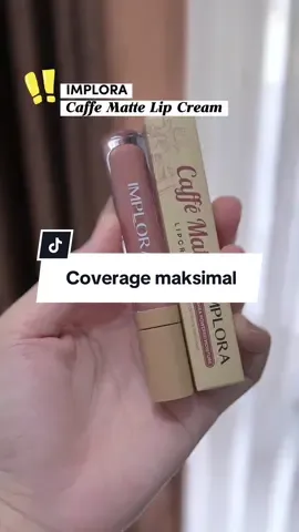 Implora Caffe Matte Lip Cream punya coverage maksimal yang gak bikin bibir belang, karena sudah ada Blur Matte Technology 🫶🏼 Yuk buruan kalian cobain! 💋☕ #Implora #ImploraCosmetics #BeraniJadiAku #ImploraCaffeMatteLipCream #NongkrongEstetikBibirTetapCantik