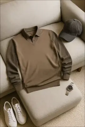 You don't need designer brands to look good, Just good taste. #koreanstylepolo #streetwearmen #modernoutfit 