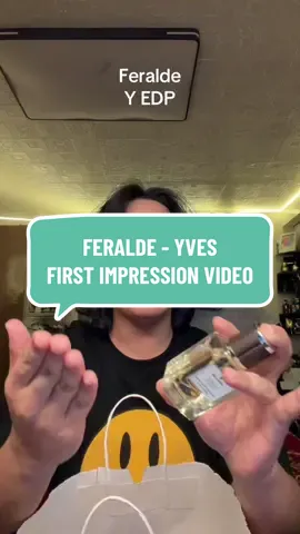 Feralde - YVES | First impression video #fragrance #nogatekeeping #perfume #foryou #fyp 