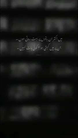 koi BaaT nehi ! 🫠 #poetrystatus #deeplines #hearttouching #urduline #fypageシ 