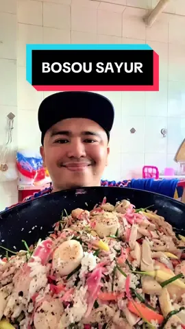 Saya buat bosou sayur pakai pangi,nasi,garam dan beberapa jenis sayur-mayur.Semoga bermanfaat #food #resepi 