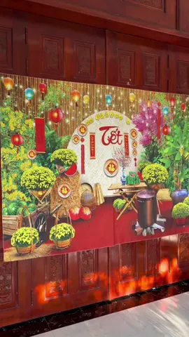 Phồng nền trang trí chụp Tết 2026 #phongnentrangtritet #tet #trucnong11 