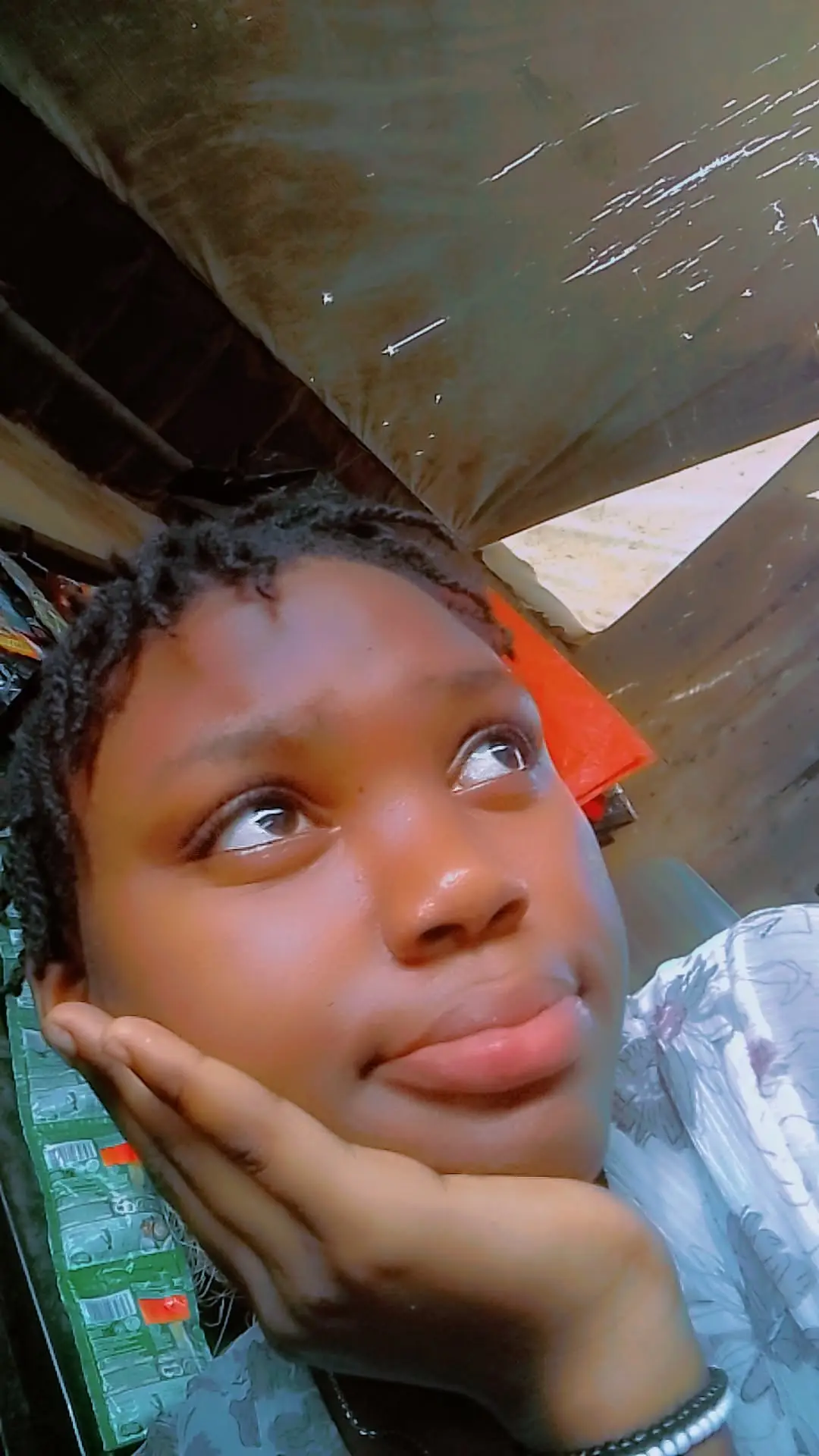 am proud of myself and am not into competition