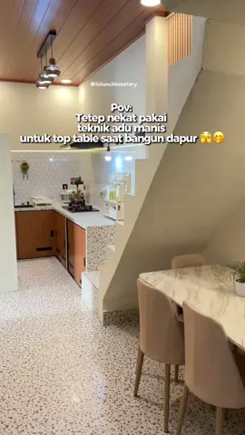 Disamping kelemahannya, hasilnya BAGUS!  #teknikadumanis #adumanis #renovdapur #dapurestetik #fypシ゚viral🖤tiktok 
