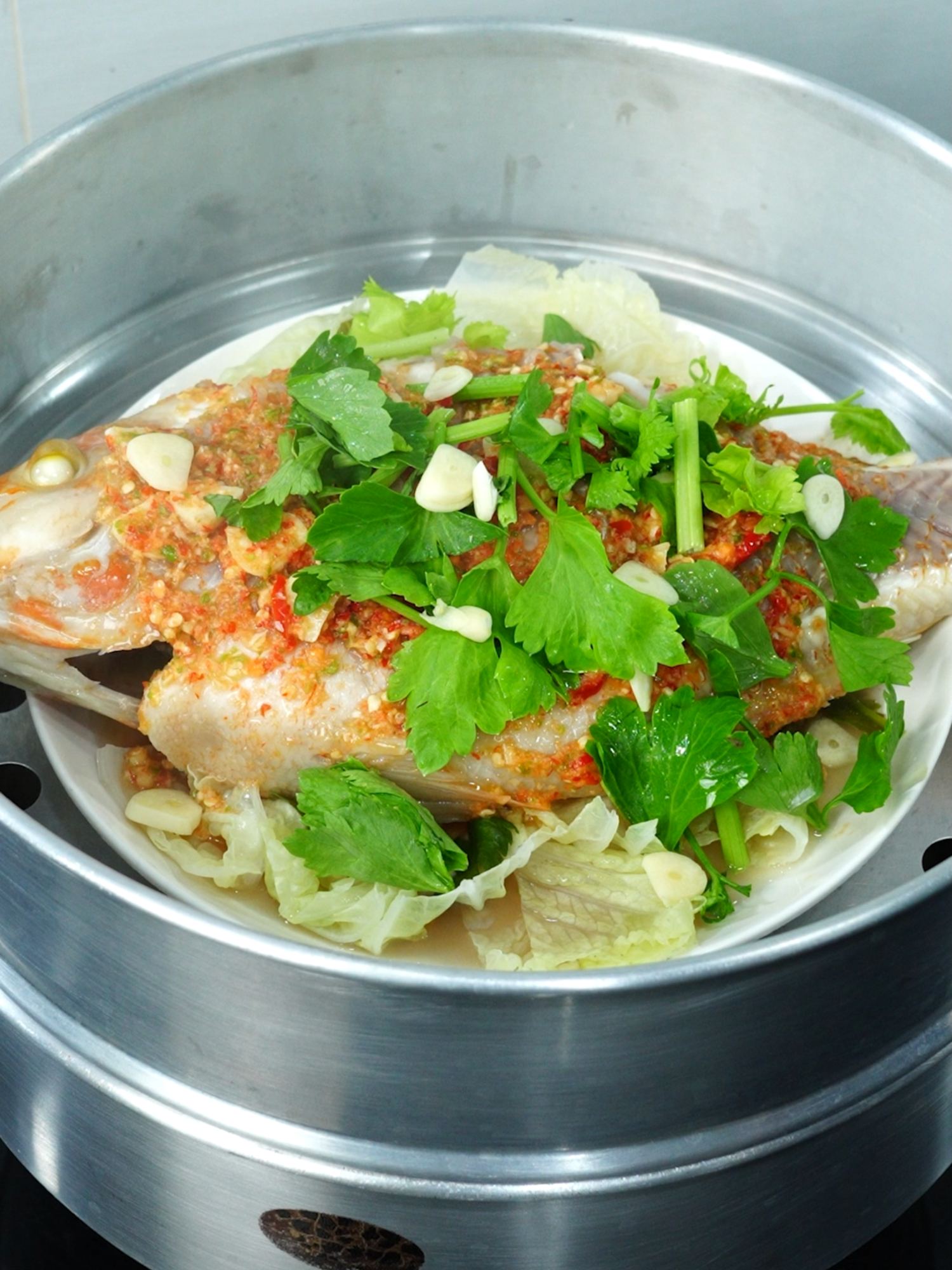 ปลาทับทิมนึ่งมะนาว #ห้องครัวtiktok #tiktokพากิน #ความรู้คู่ครัว #เมนูนี้ฉันอ้วน #ทําอาหาร #ทํากินเอง