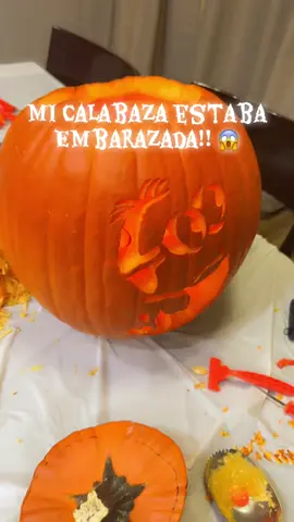 My pumpkin was pregnant 🎃🤰🏻#fyp #pregnant #pumpkin #carvingpumpkin #OhNo 