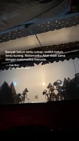 Selalu bersyukur😊 #wayangkulit #jowopride #pituturjowo #dalangseno #caknunquotes 