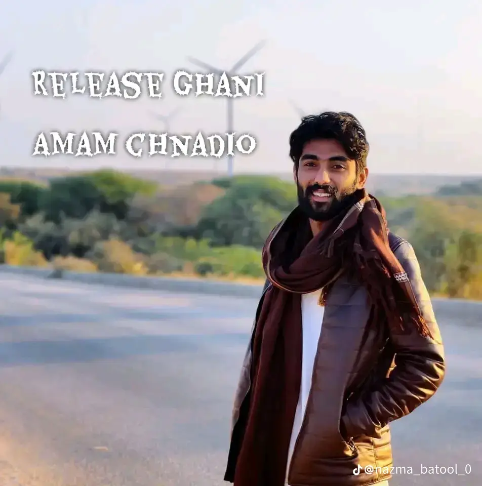 #releaseghaniamanchandio #Relaseallmissinpersonofsindh 