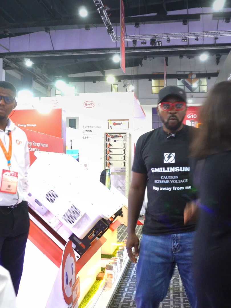 Solis at the Nigerian Energy Conference 2025 . #lithiumbattery #tubularbattery #solarpanel #solarenergy #solarpower #inverter #renewableenergy