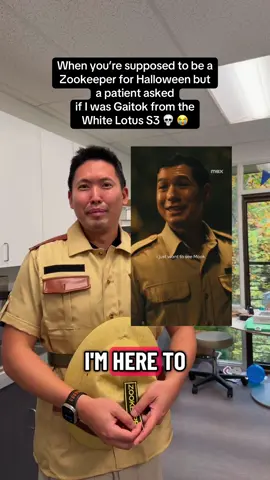 Halloween plot twist: I’m apparently in White Lotus now 💅 ☠️ 😭 #gaitokwhitelotus #whitelotusseason3 #drsugaiskincare #happyhalloween 