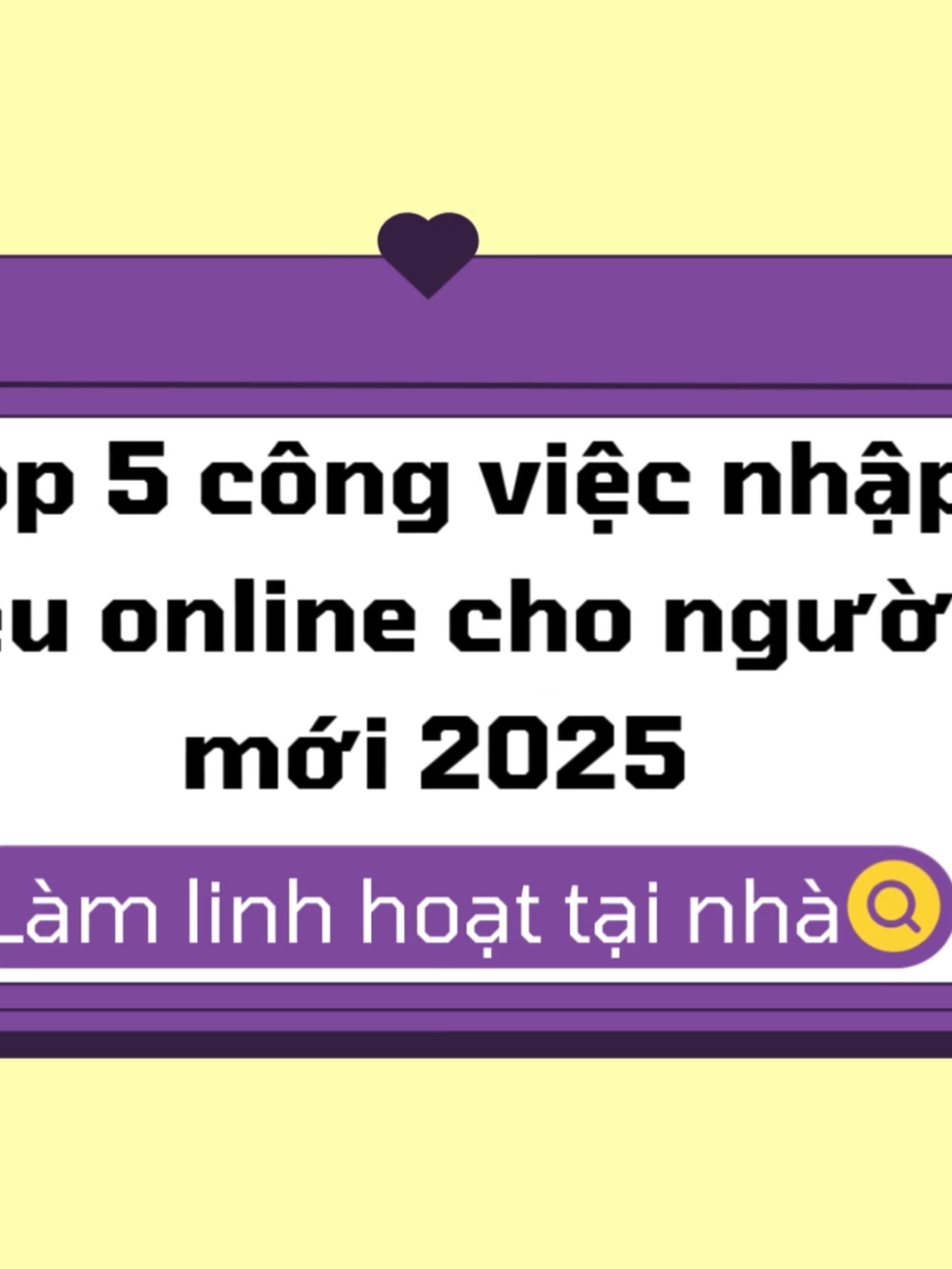 Lưu lại ngay 5 job nhập liệu online cho người mới 2025! 👩‍💻✨ Tổng hợp 5 job làm tại nhà linh hoạt. Job nào cũng CẦN KỸ NĂNG (như siêng năng, tỉ mỉ) chứ không có 