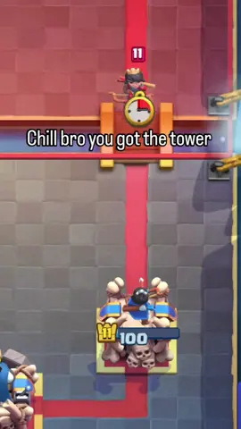Chill bro 😭✌️ #royale #clash #cr #clashroyale 