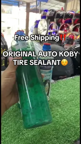 Original Auto Koby Tire Sealant Liquid Anti-Flat Tyre For Tubeless Universal 500ml/380ml💯 Check out nyo na to mga bossing!☺️ #kobytiresealant #koby #automaticmotorcycle #tiktokaffiliate 