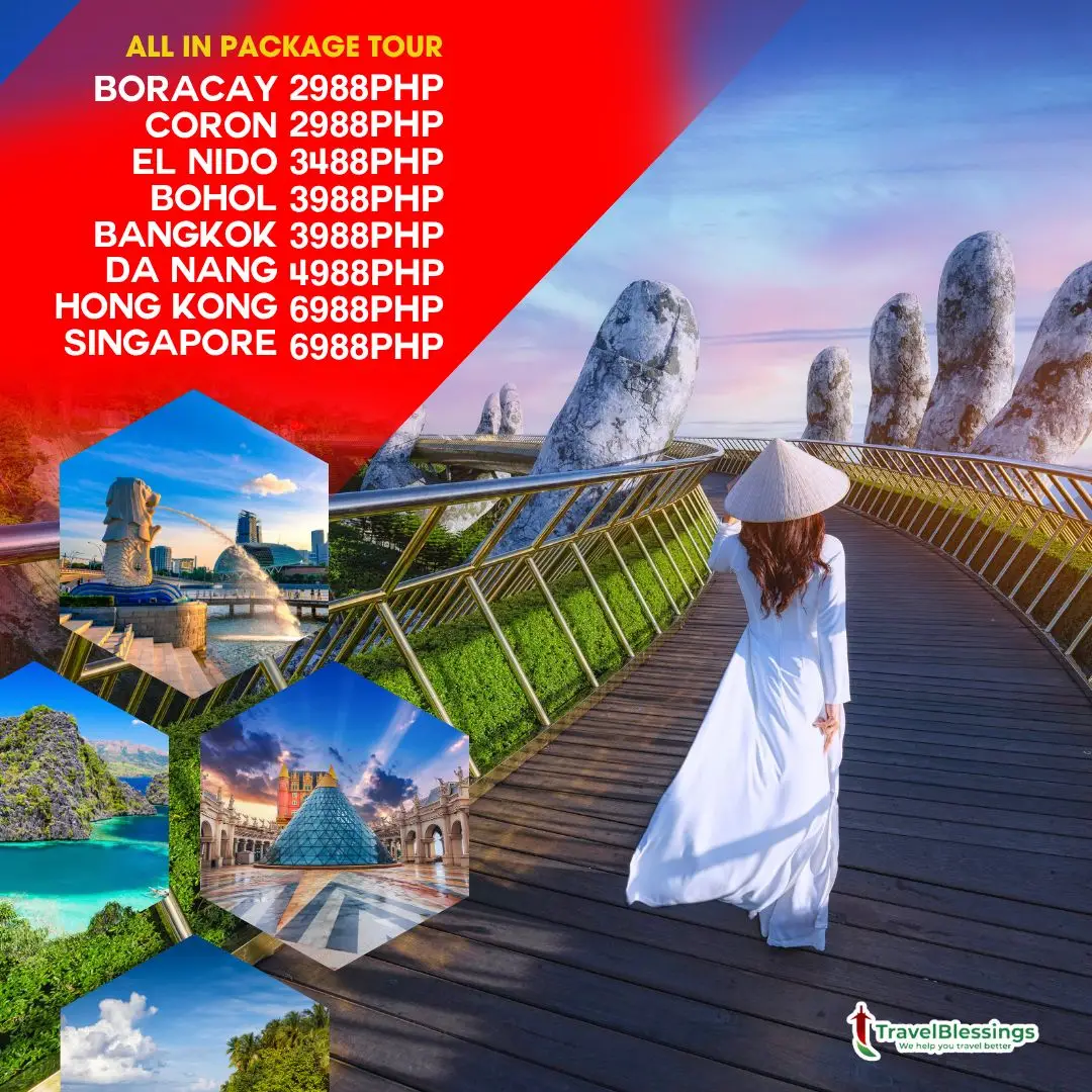 🌍✨ TRAVEL DEALS AS LOW AS ₱2,988 ONLY! ✈️✨ Your dream destinations at unbeatable rates: 🏝️ Boracay – ₱2,988 🌊 Coron – ₱2,988 🏝️ El Nido – ₱3,488 🌴 Bohol – ₱3,988 🏙️ Bangkok – ₱3,988 🏖️ Da Nang – ₱4,988 🌃 Hong Kong – ₱6,988 🏙️ Singapore – ₱6,988 ✔️ Hotel Stay with Daily Breakfast ✔️ Private Roundtrip Transfers ✔️ Full Travel Blessings Assistance 🌿 📌 Travel Period: Nov 2025 - Aug 2026 ⏳ Limited Slots Left – Book Now! 🔥 LIMITED SLOTS – Book your Paradise escape today! #VacationGoals #TravelBlessings