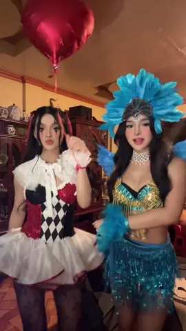 rio and clown for halloween 🎃 #halloween #fyp 