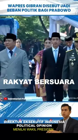 wapres Gibran disebut jadi beban politiknya presiden Prabowo.. #termul #rakyatindonesia #rakyatbersuara#presidenprabowo #netizen 