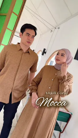 Anjali set couple croal mocca sudah bisa di order bunda. Kita ready stock ya bun dari size S-XXL bunda. Yuk gercepin sekarang juga sebelum kehabisan🥰😍#coupleset #couplesetkeluarga #couplesetlebaran #bajulebaran #gamis 