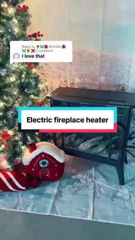 Replying to @🌻🦋🌺 Rhonda 🌺🦋🌻 ❌ electric fireplace heater #ElectricFireplace #ElectricHeater #tiktokshopblackfriday #christmasgiftideas @R.W.FLAME 