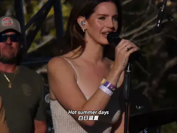Experience Lana Del Rey's stunning beauty up close #youngandbeautiful #LelaDelRey #wearingheadphones