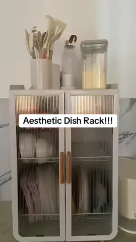 Sobrang ganda at ang aesthetic pa!!! #dishrackorganizer #aesthetic #tiktokaffiliatemarketing 