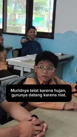 Kenapa telat? Hujan pak.. Hubungan Jarang Jalan 😭 #fyp #hujan 