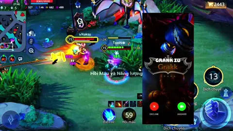 Tính lụp với em @Marja mà ẻm bị Grakk gọi về😮‍💨...|Tarchi #paine  #outplay #lienquanmobile #aov #fyp 