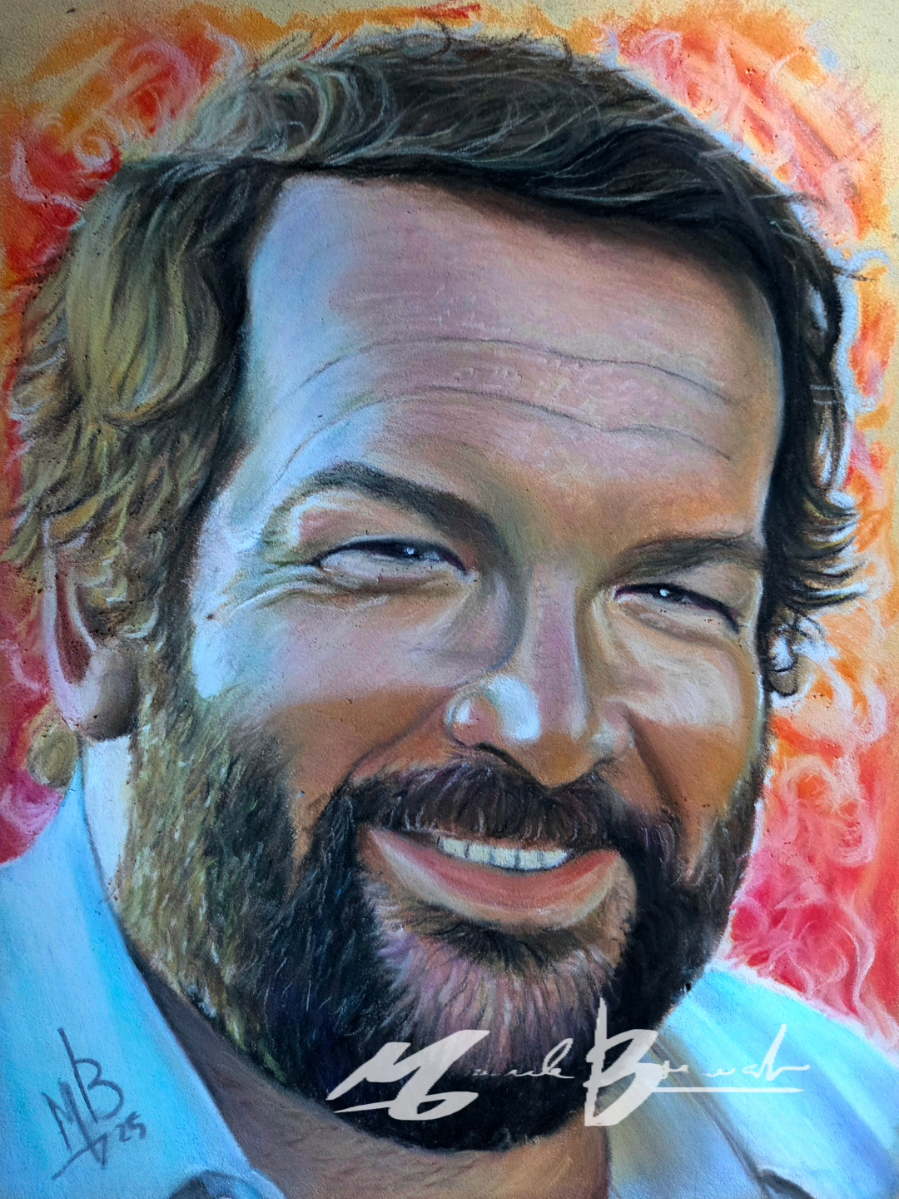 Bud Spencer Oggi 31 Ottobre, avrebbe compiuto gli anni Bud Spencer. Buon compleanno, Bud! #budspencer #carlopedersoli #cinemaitaliano #pastelart 