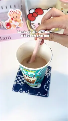 hộp trà sữa pha sẵn nói chung là ngon #viral #xh 