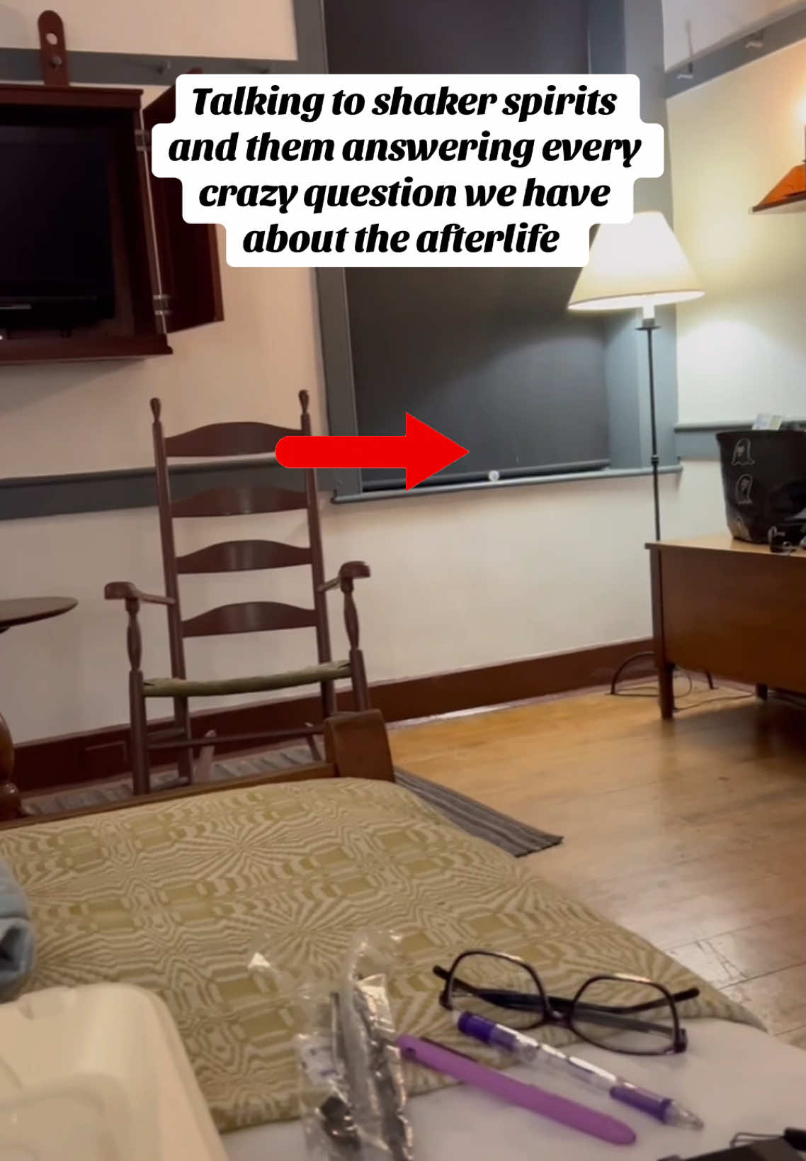 The crazy part is Shakers believe heaven is on earth. Their spirits still remain in their villages. Videos will be posted asap on our channels. #paranormal #haunted #hallowen 