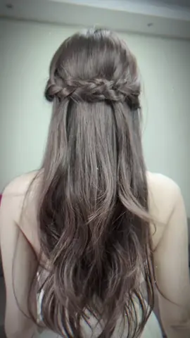 Kết tóc nửa đầu xinh xắn ##quynhdao1103##quynhtocxinh##kieutocxinh