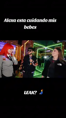 Alexa cuida los bebés de zein 🐣 #elzeein #zein #couple #novia #alexa 