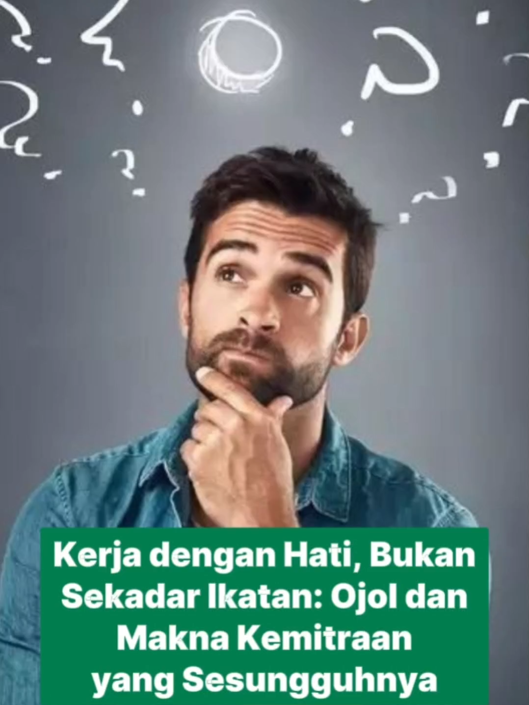Kerja dengan Hati, Bukan Sekadar Ikatan: Ojol dan Makna Kemitraan yang Sesungguhnya #ojekonline #ojol #maxim #gojek #grab #viral #beritaterkini #mitra #fyp