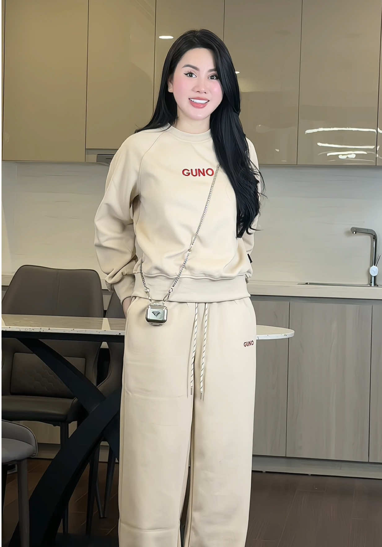 Set nỉ chất dày dặn, quần suông #viral #quynhchana 