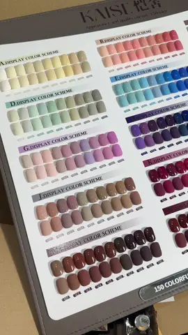 Set sơn kaise 150 màu, đẹp chấn động luôn í #xuhuongtiktok #kaise150mau#setsonkaise150mau