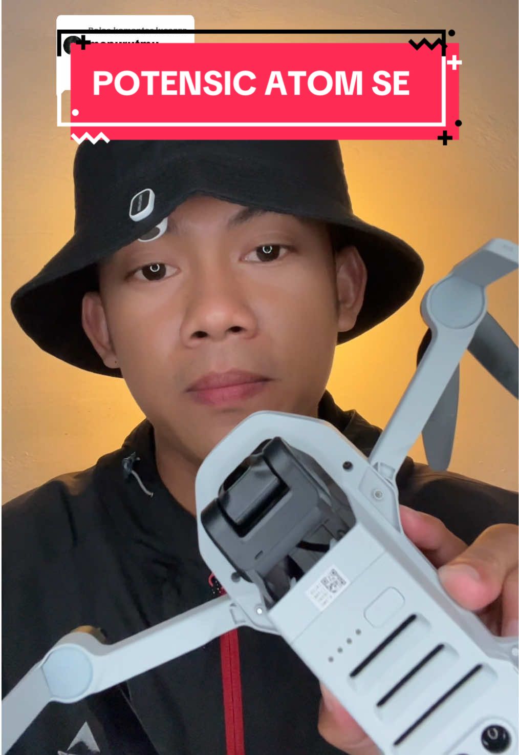 Membalas @lucazzz drone potensic atom SE enak buat jarak jauh dan terbang ny sangat stabil #drone #potensic 
