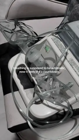 every inhale feels like the last. one gasp, maybe my last. #fyp #foryou #asthma #nebulizer #lungs 