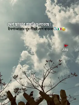 ইনশাআল্লাহ খুব শীঘ্রই দেশ ছাড়বো✈️🇮🇹😅#foryou 