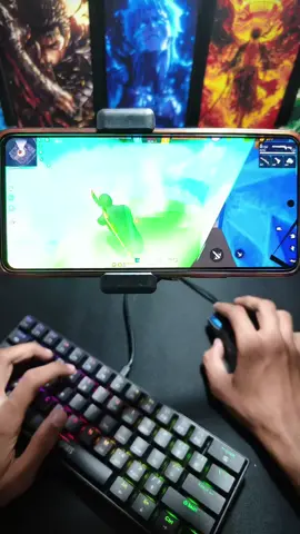 Mobile keyboard and mouse Gameplay #freefire #fyp #ff 