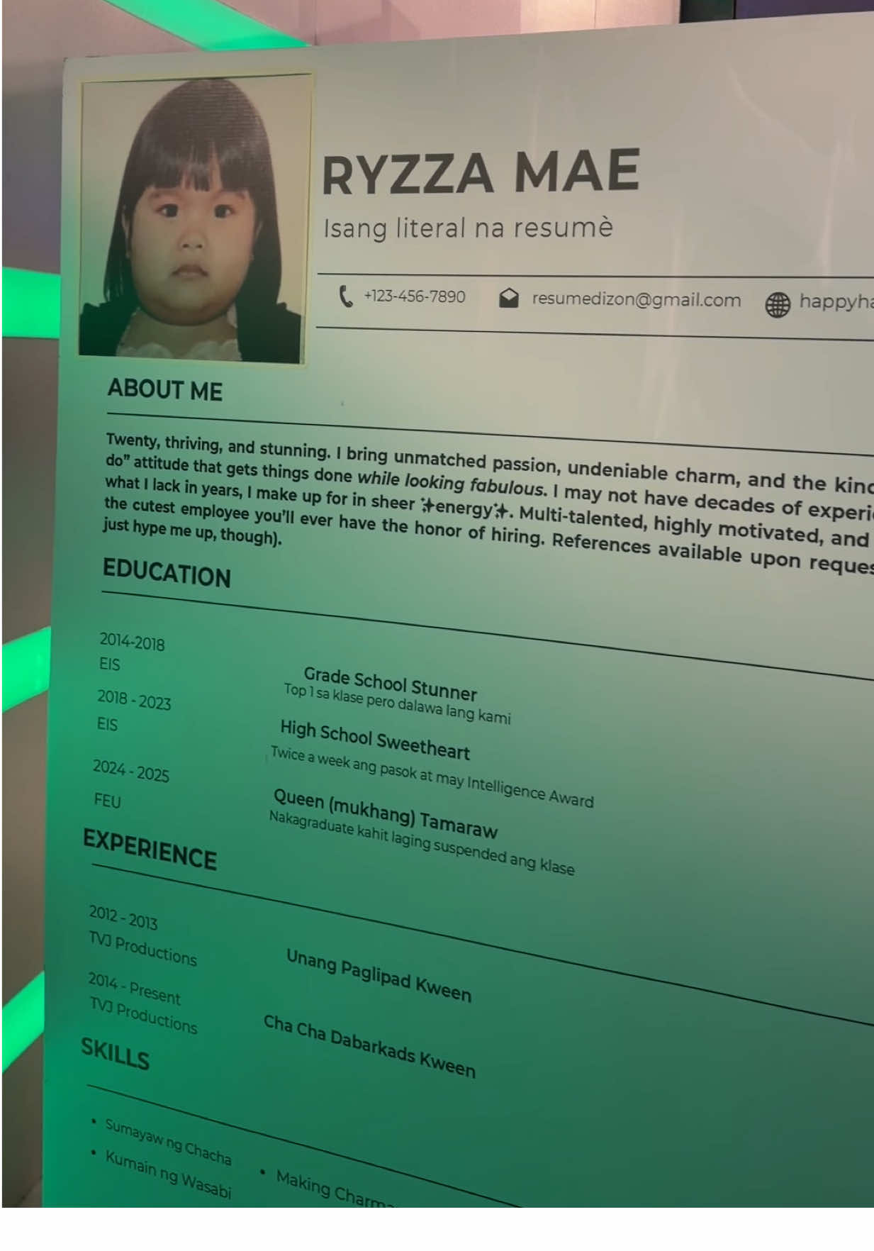 ayan na si ryzza mae