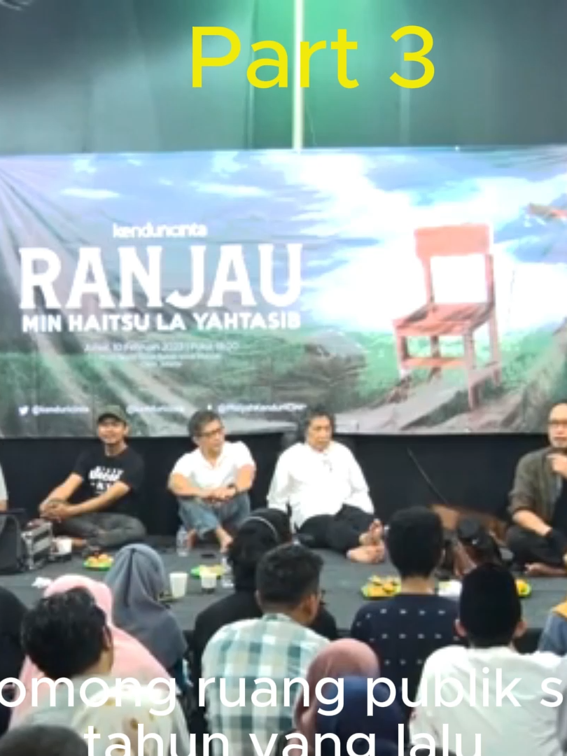 Lucunya : Kalau ada orang luar membantumu membunuh saudaramu itu lebih kau anggap teman #SabrangMDP #Caknun.com #Rockygerung #Kenduricinta2023 #Maiyahan #fypage #Part3